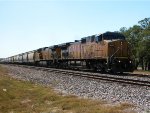 UP 9802  31Oct2011  NB Approaching South Street